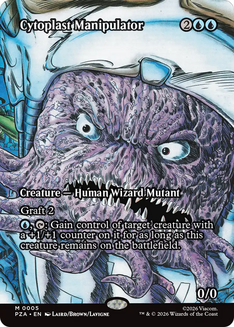 Cytoplast Manipulator (Borderless) [Teenage Mutant Ninja Turtles Eternal-Legal] | Deep Dive Games St. Marys