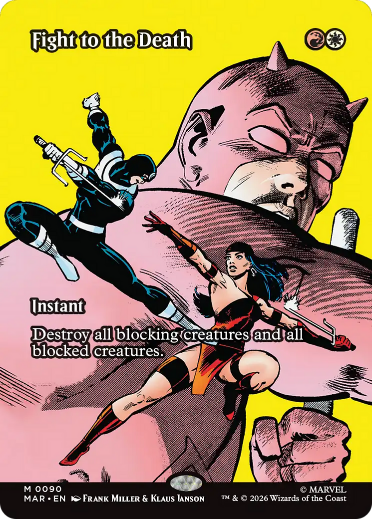 Fight to the Death (Borderless) [Marvel Universe: Eternal-Legal] | Deep Dive Games St. Marys
