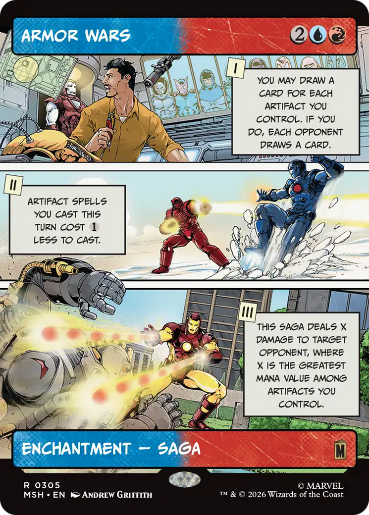 Armor Wars (Borderless) [Marvel Super Heroes] | Deep Dive Games St. Marys