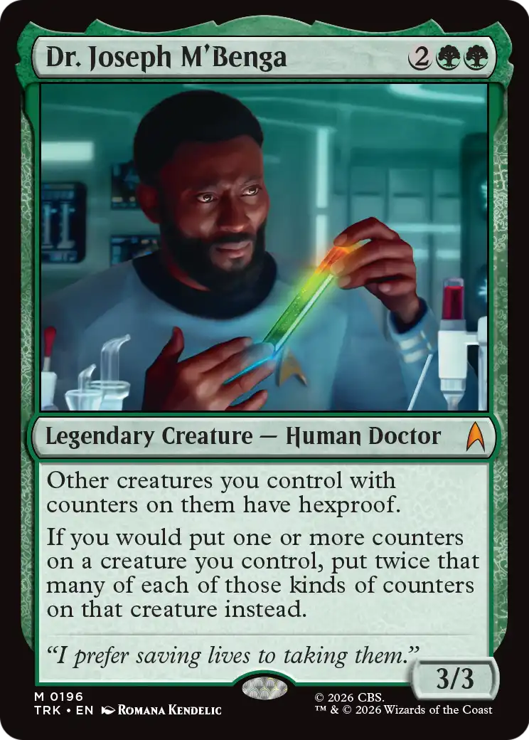 Dr. Joseph M'Benga [Star Trek] | Deep Dive Games St. Marys