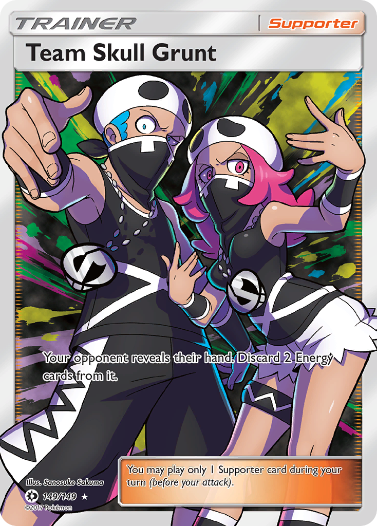 Team Skull Grunt (149/149) [Sun & Moon: Base Set] | Deep Dive Games St. Marys
