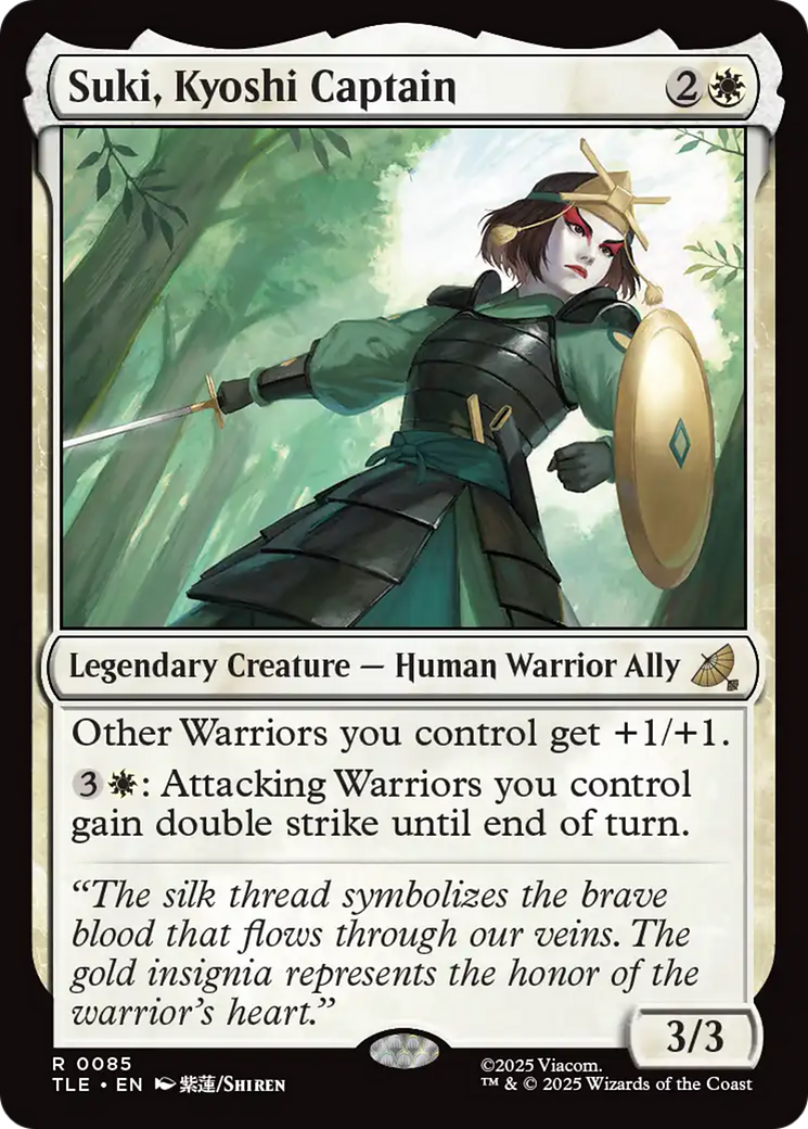 Suki, Kyoshi Captain [Avatar: The Last Airbender: Eternal-Legal] | Deep Dive Games St. Marys