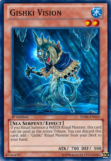 Gishki Vision [HA06-EN040] Super Rare | Deep Dive Games St. Marys