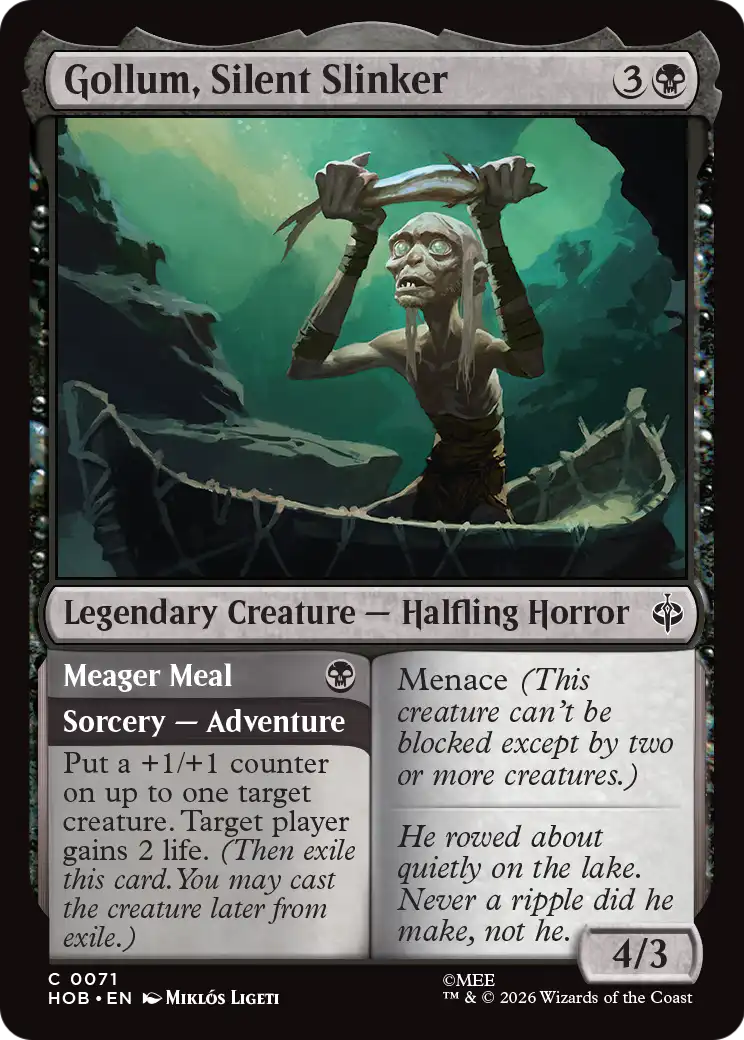 Gollum, Silent Slinker [The Hobbit] | Deep Dive Games St. Marys