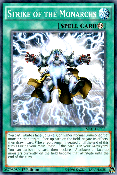 Strike of the Monarchs [SR01-EN028] Common | Deep Dive Games St. Marys