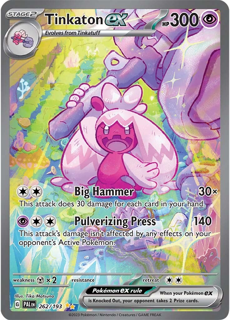 Tinkaton ex (262/193) [Scarlet & Violet: Paldea Evolved] | Deep Dive Games St. Marys