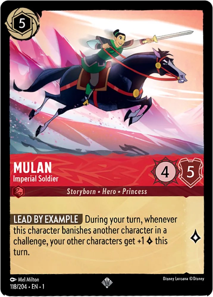 Mulan - Imperial Soldier (Oversized) (118/204) [The First Chapter] | Deep Dive Games St. Marys