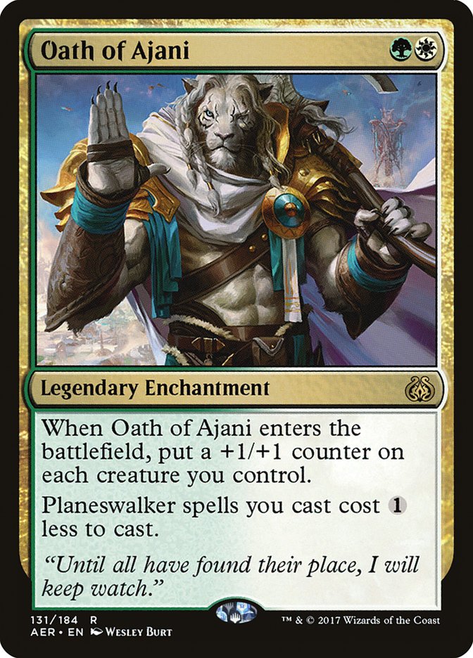 Oath of Ajani [Aether Revolt] | Deep Dive Games St. Marys