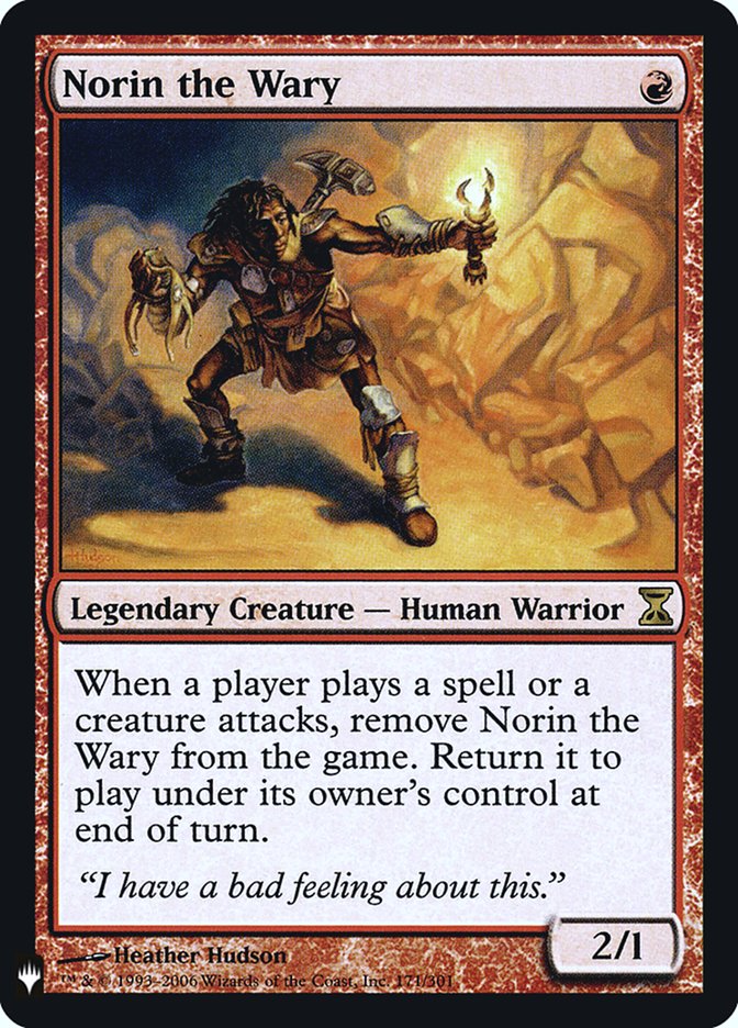 Norin the Wary [Mystery Booster] | Deep Dive Games St. Marys