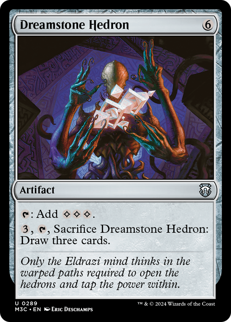 Dreamstone Hedron (Ripple Foil) [Modern Horizons 3 Commander] | Deep Dive Games St. Marys
