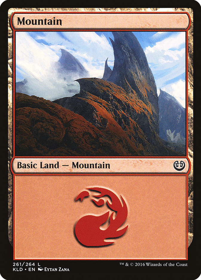 Mountain (261) [Kaladesh] | Deep Dive Games St. Marys
