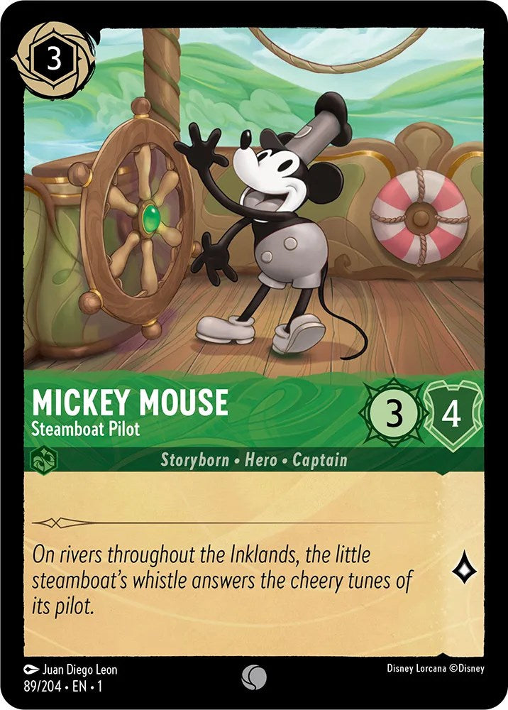 Mickey Mouse - Steamboat Pilot (89/204) [The First Chapter] | Deep Dive Games St. Marys