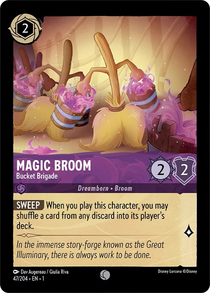 Magic Broom - Bucket Brigade (47/204) [The First Chapter] | Deep Dive Games St. Marys