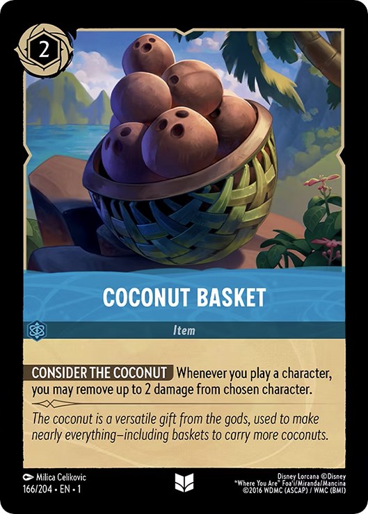 Coconut Basket (166/204) [The First Chapter] | Deep Dive Games St. Marys