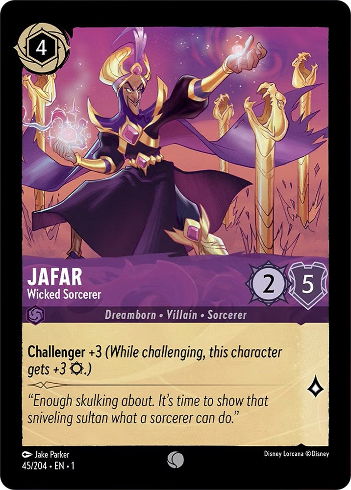 Jafar - Wicked Sorcerer (45/204) [The First Chapter] | Deep Dive Games St. Marys