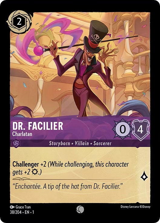 Dr. Facilier - Charlatan (38/204) [The First Chapter] | Deep Dive Games St. Marys