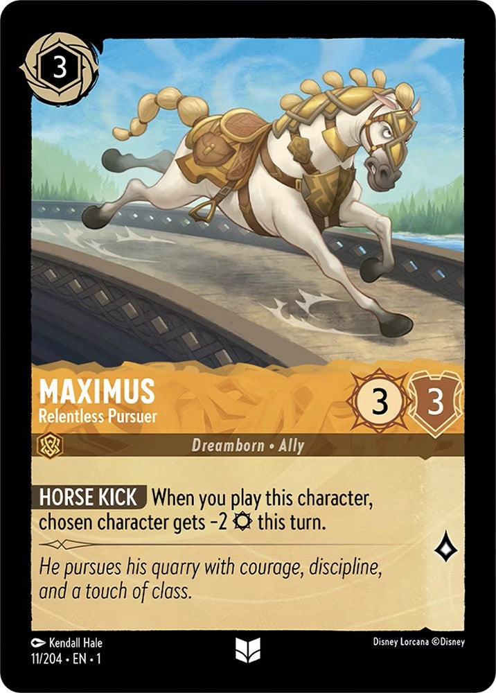 Maximus - Relentless Pursuer (11/204) [The First Chapter] | Deep Dive Games St. Marys