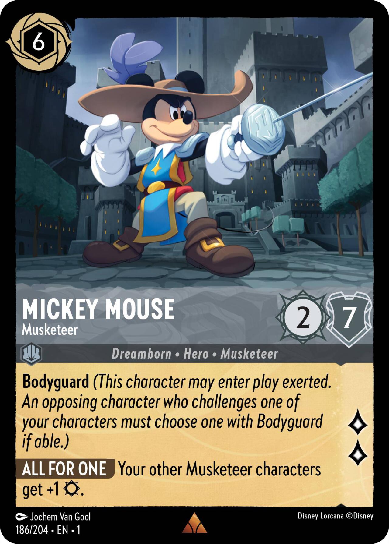 Mickey Mouse - Musketeer (186/204) [The First Chapter] | Deep Dive Games St. Marys