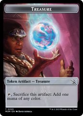 Treasure (20) // Thopter Double-Sided Token [March of the Machine Tokens] | Deep Dive Games St. Marys