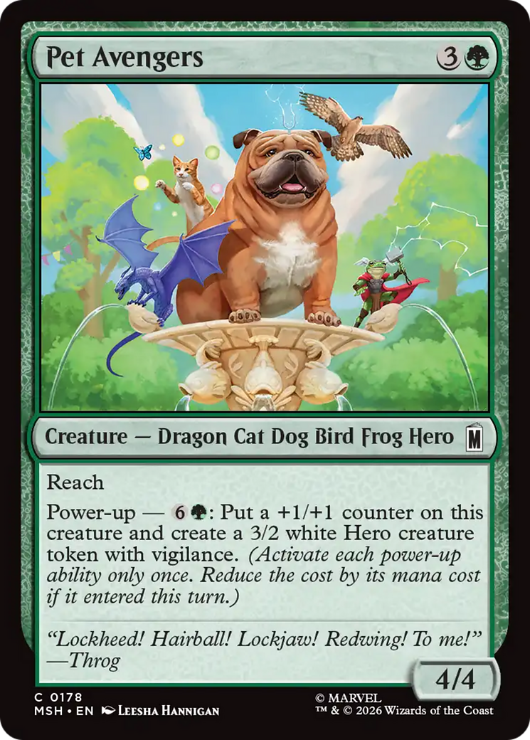 Pet Avengers [Marvel Super Heroes] | Deep Dive Games St. Marys