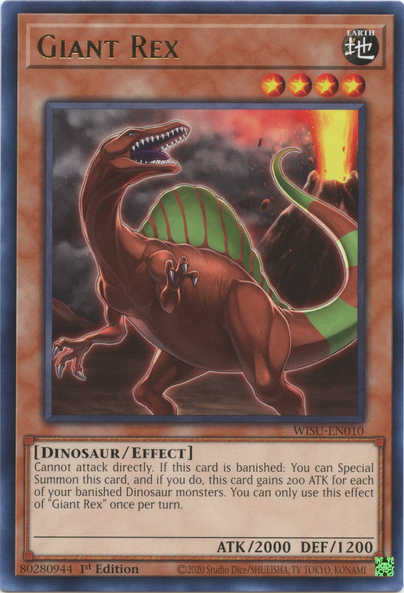 Giant Rex [WISU-EN010] Rare | Deep Dive Games St. Marys