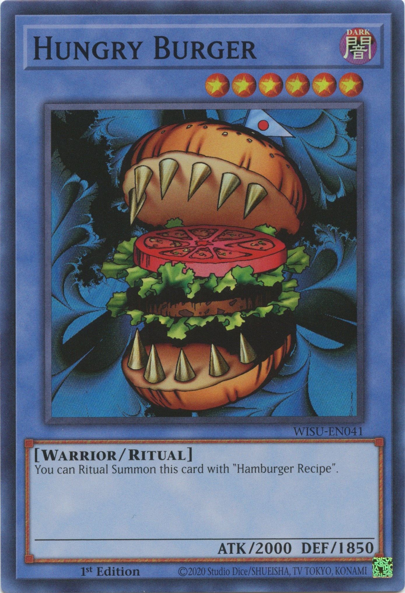 Hungry Burger [WISU-EN041] Super Rare | Deep Dive Games St. Marys