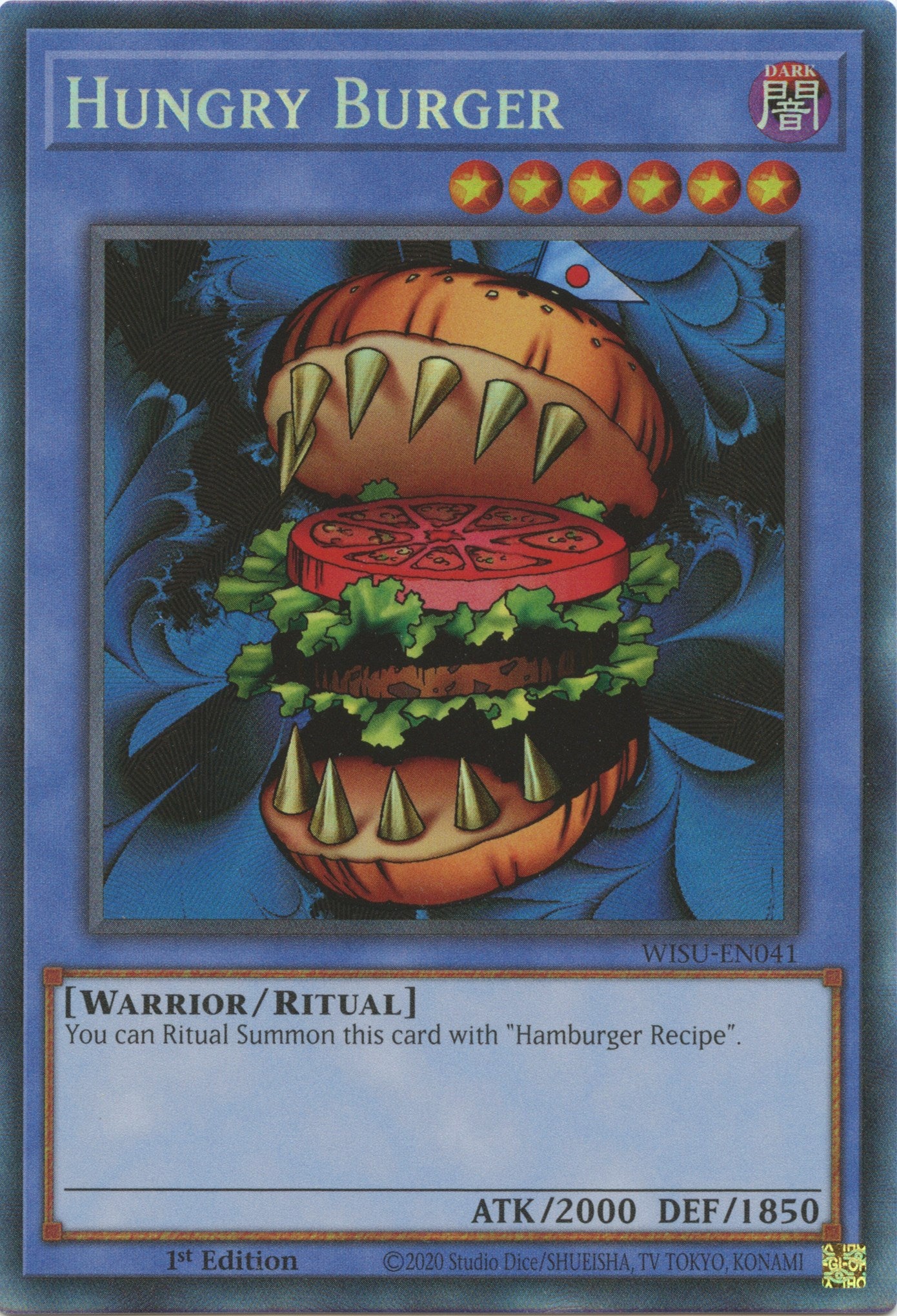 Hungry Burger [WISU-EN041] Collector's Rare | Deep Dive Games St. Marys
