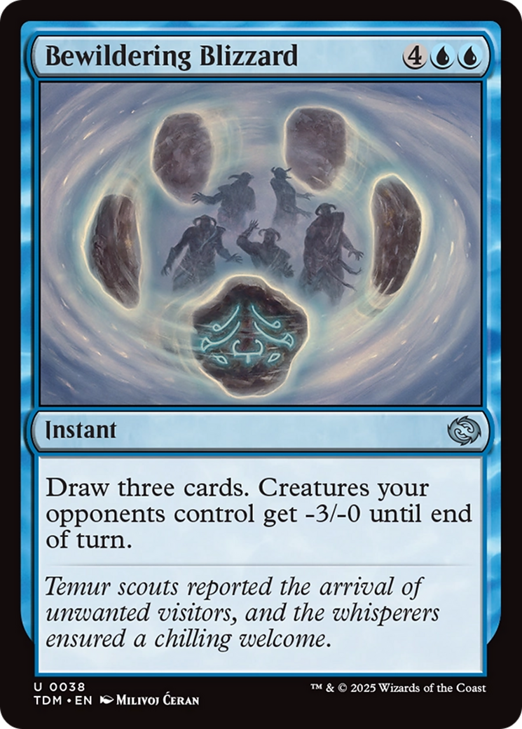 Bewildering Blizzard [Tarkir: Dragonstorm] | Deep Dive Games St. Marys