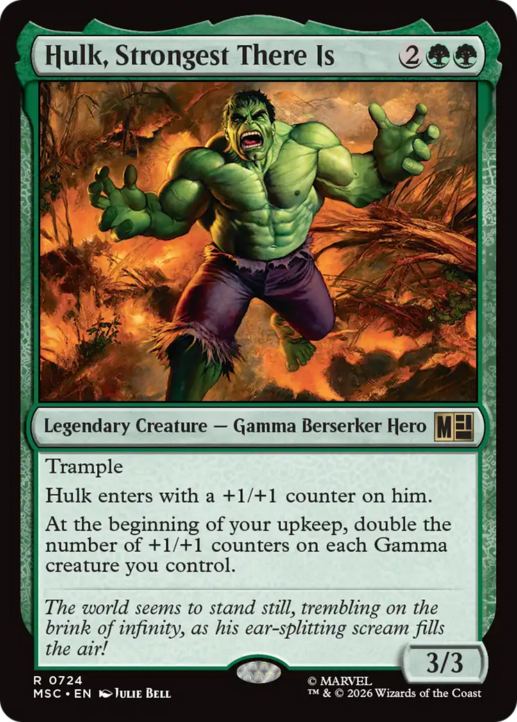 Hulk, Strongest There Is [Marvel Super Heroes Commander] | Deep Dive Games St. Marys
