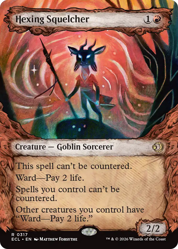 Hexing Squelcher (Showcase) [Lorwyn Eclipsed] | Deep Dive Games St. Marys