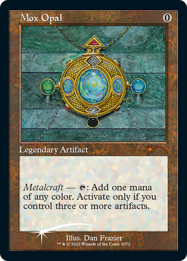 Mox Opal (Retro Foil Etched) [Secret Lair Drop Series] | Deep Dive Games St. Marys