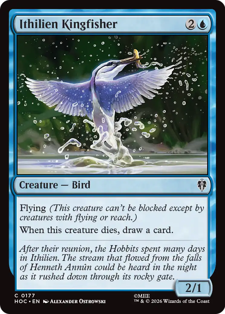 Ithilien Kingfisher [The Hobbit: Eternal-Legal] | Deep Dive Games St. Marys