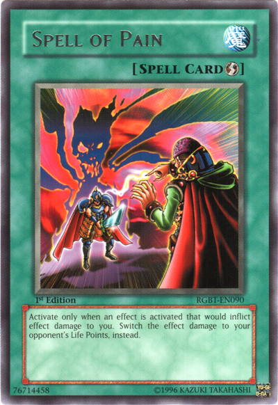 Spell of Pain [RGBT-EN090] Rare | Deep Dive Games St. Marys