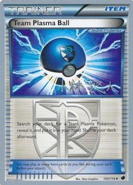 Team Plasma Ball (105/116) (Plasma Power - Haruto Kobayashi) [World Championships 2014] | Deep Dive Games St. Marys