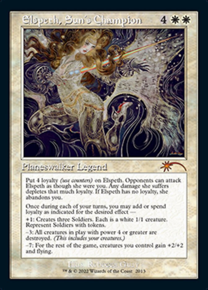 Elspeth, Sun's Champion (Retro) (2013) [Secret Lair Countdown Kit] | Deep Dive Games St. Marys