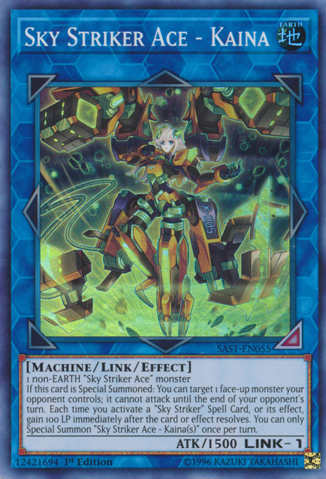Sky Striker Ace - Kaina [SAST-EN055] Super Rare | Deep Dive Games St. Marys