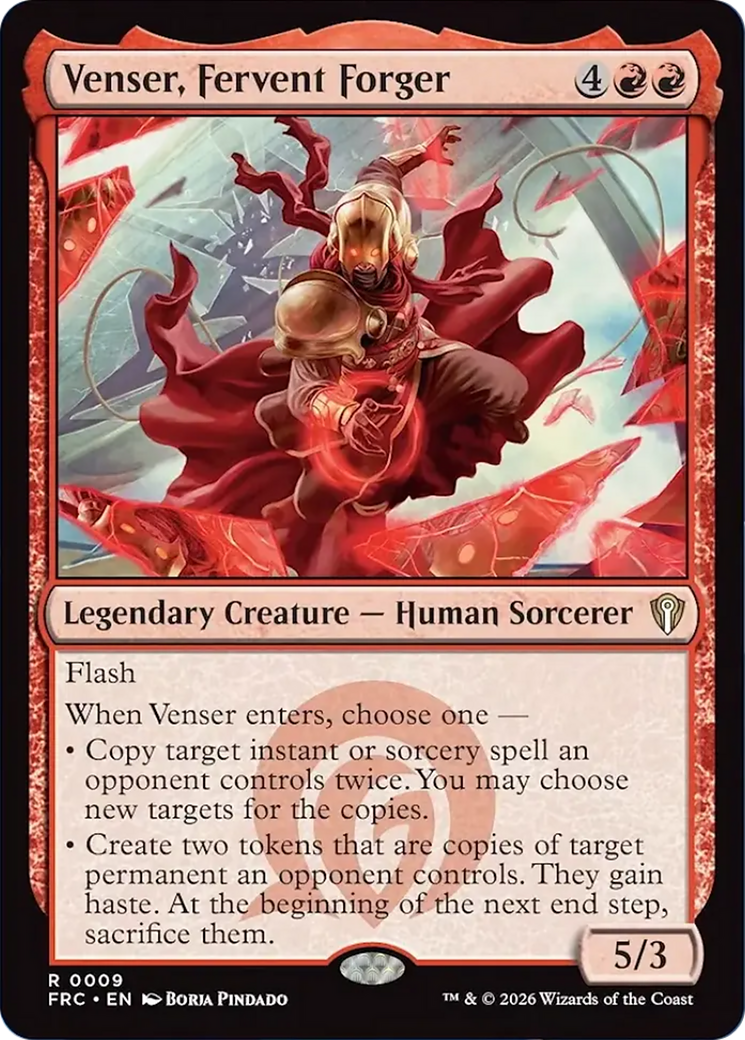 Venser, Fervent Forger [Reality Fracture Commander] | Deep Dive Games St. Marys