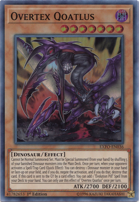 Overtex Qoatlus [EXFO-EN036] Super Rare | Deep Dive Games St. Marys