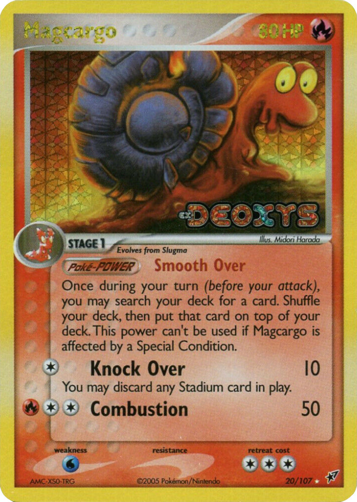Magcargo (20/107) (Stamped) [EX: Deoxys] | Deep Dive Games St. Marys