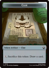 Clue (0015) // spirit (003) Double-Sided Token [Avatar: The Last Airbender Tokens] | Deep Dive Games St. Marys