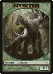 Angel // Elephant Double-Sided Token [Marvel Super Heroes Commander Tokens] | Deep Dive Games St. Marys