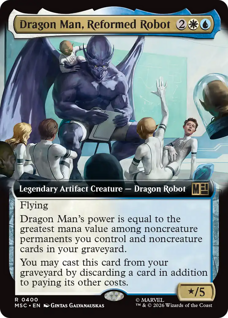 Dragon Man, Reformed Robot (Extended Art) [Marvel Super Heroes Commander] | Deep Dive Games St. Marys