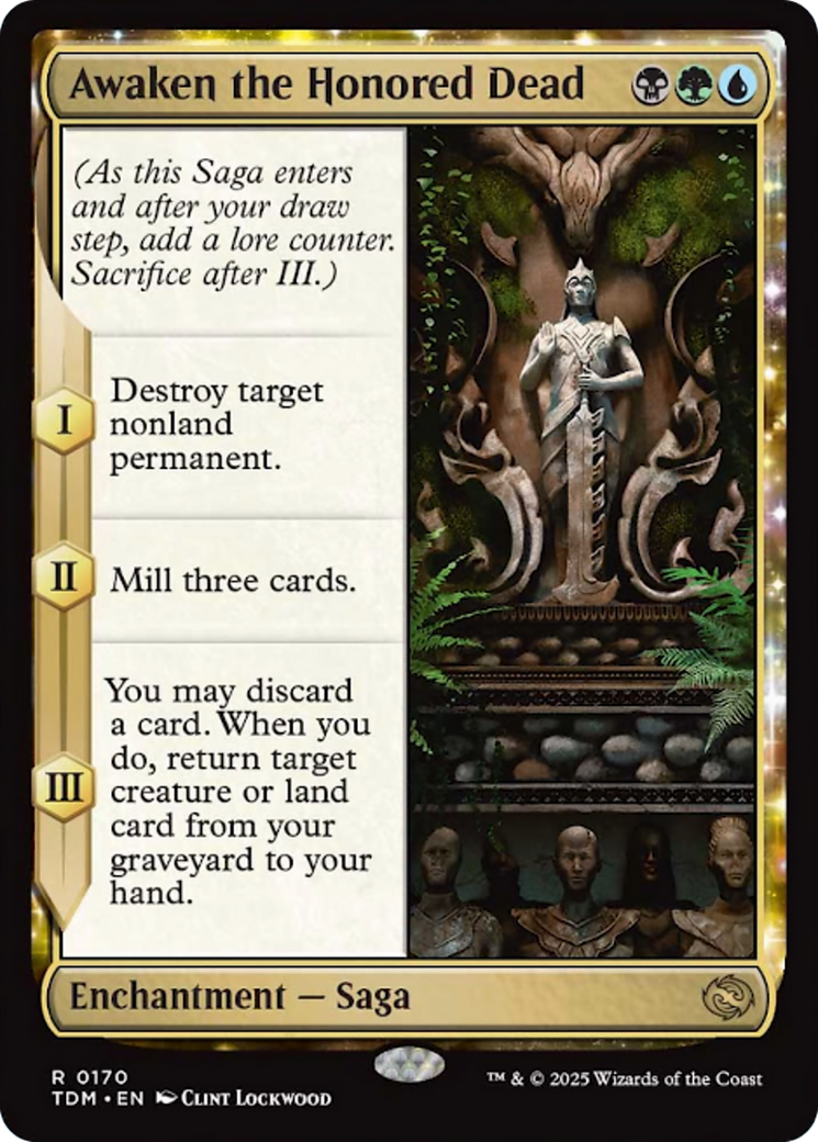 Awaken the Honored Dead [Tarkir: Dragonstorm] | Deep Dive Games St. Marys