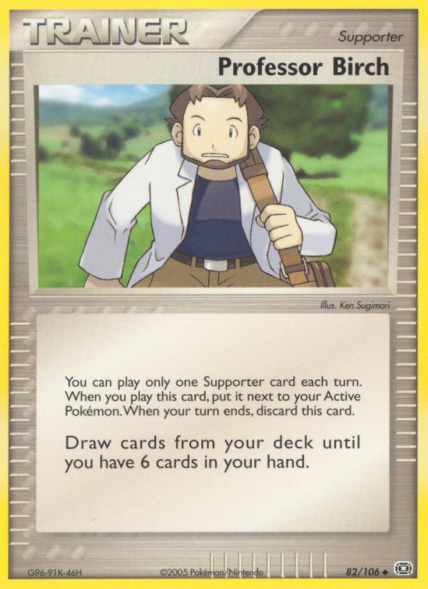 Professor Birch (82/106) [EX: Emerald] | Deep Dive Games St. Marys