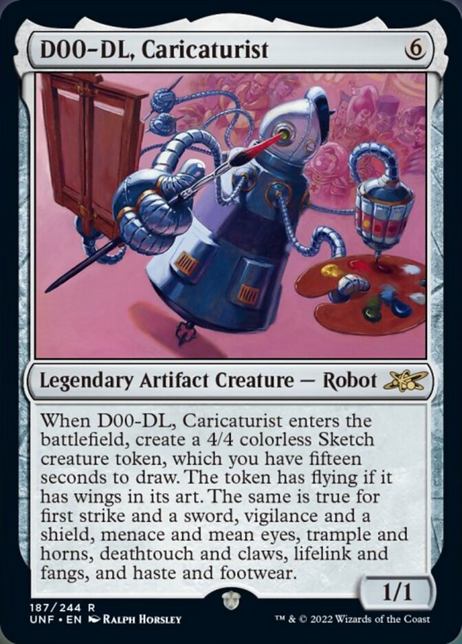 D00-DL, Caricaturist [Unfinity] | Deep Dive Games St. Marys