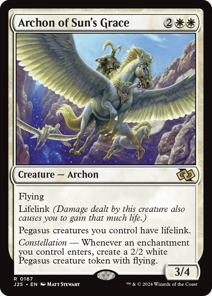Archon of Sun's Grace [Foundations Jumpstart] | Deep Dive Games St. Marys