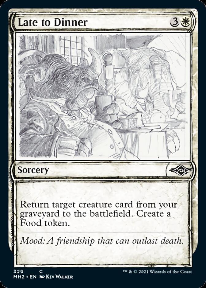 Late to Dinner (Sketch) [Modern Horizons 2] | Deep Dive Games St. Marys