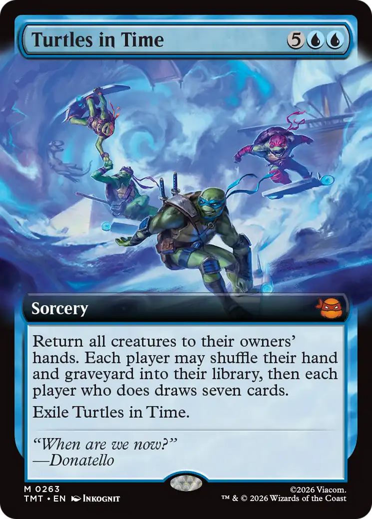 Turtles in Time (Extended Art) [Teenage Mutant Ninja Turtles] | Deep Dive Games St. Marys