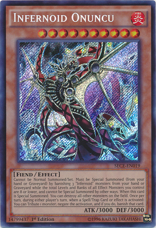 Infernoid Onuncu [SECE-EN019] Secret Rare | Deep Dive Games St. Marys