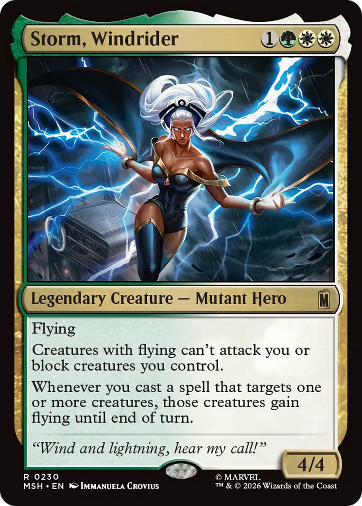 Storm, Windrider [Marvel Super Heroes] | Deep Dive Games St. Marys
